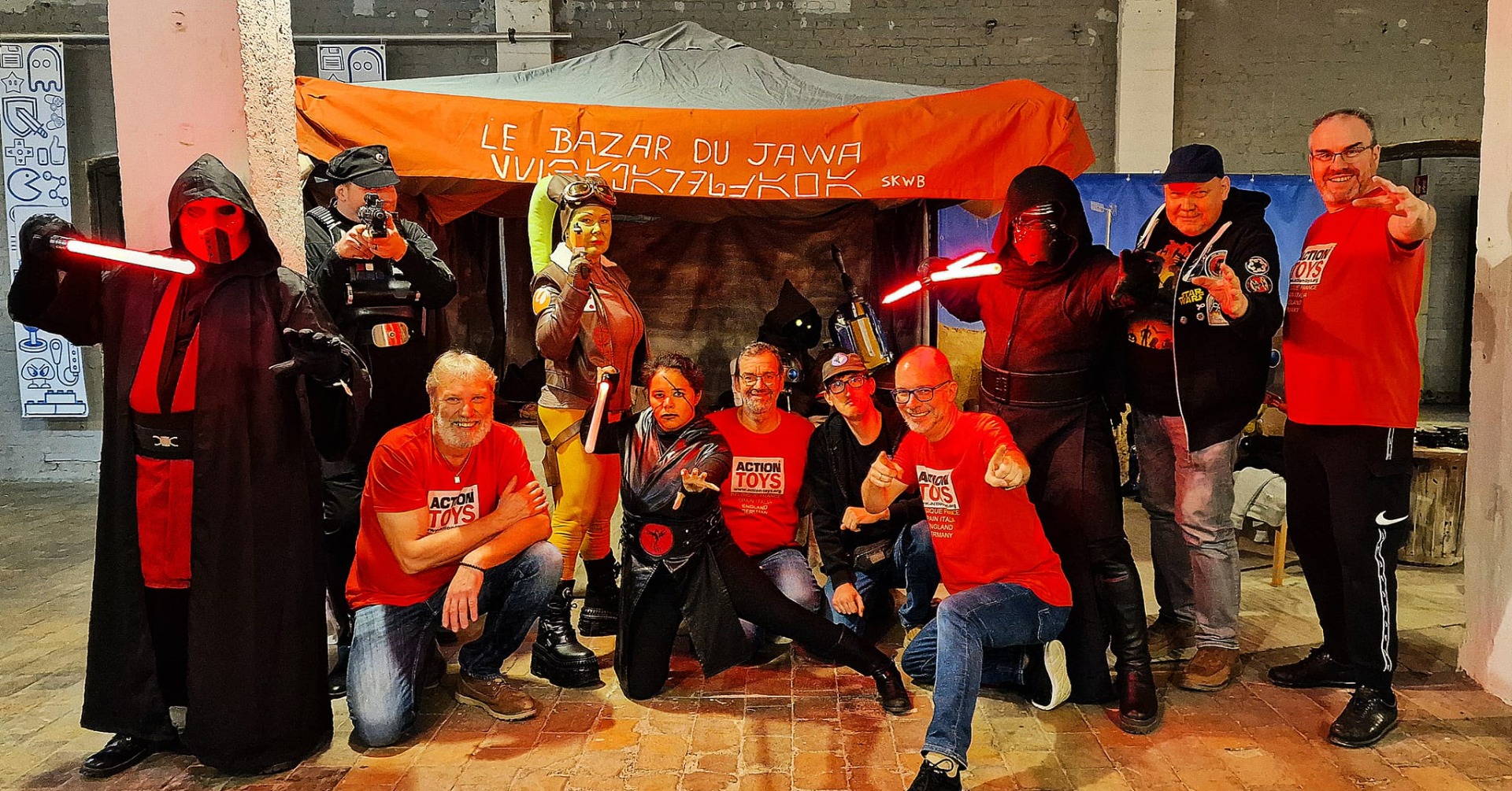 L'équipe Action Toys (avec Dark Star & Rebels) Novembre 2024